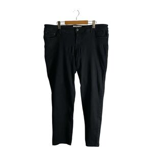 Torrid Women's Black Luxe High Waisted Skinny Sateen Stretch Denim Jeans